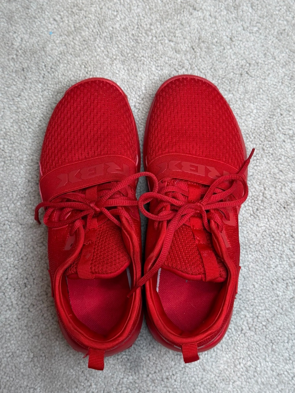 RBX Red Athletic Running Shoes